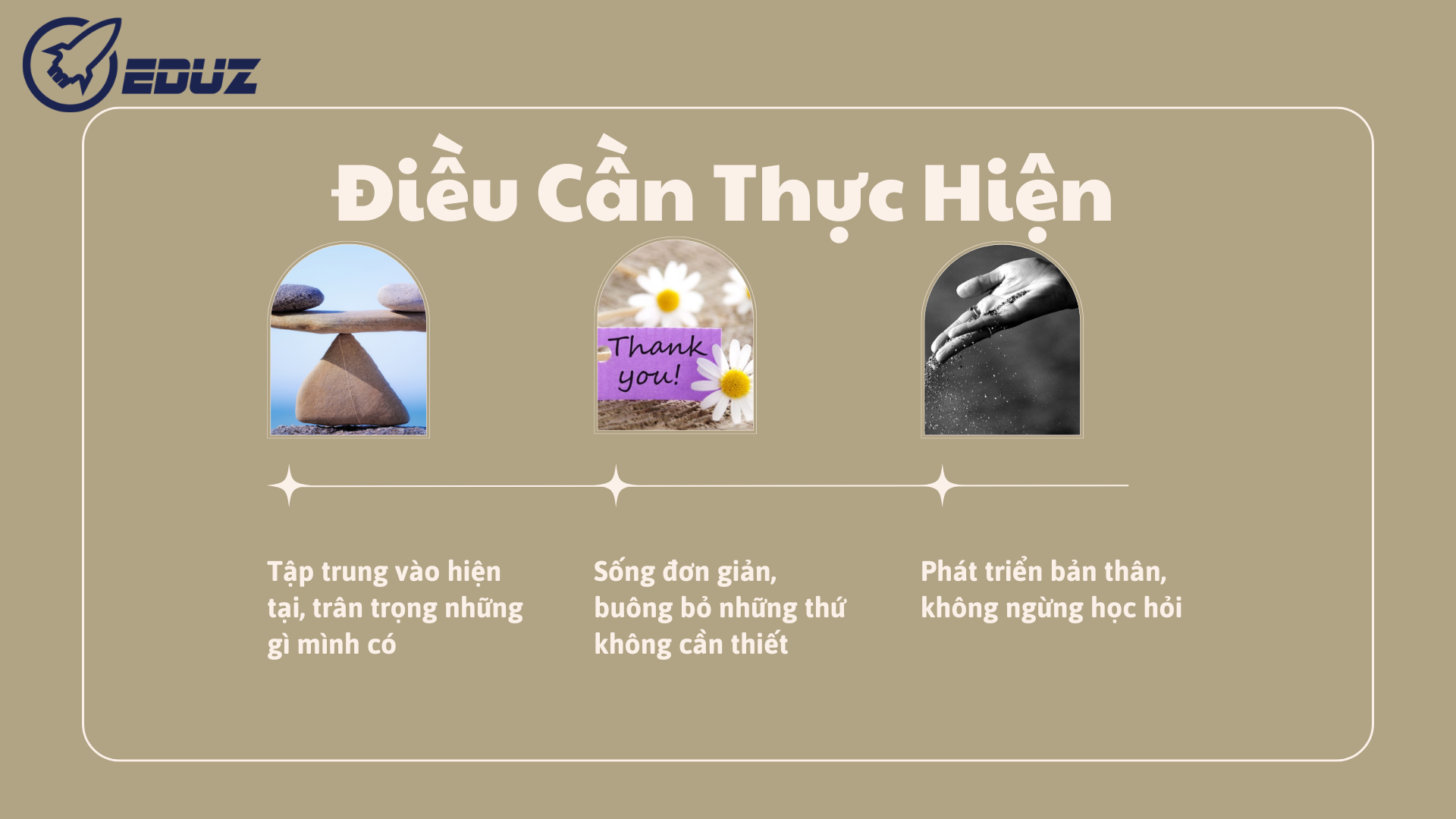 3. Điều cần thực hiện